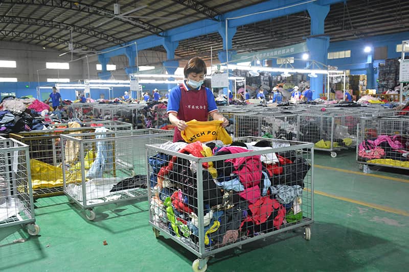 Laos used clothes_factory