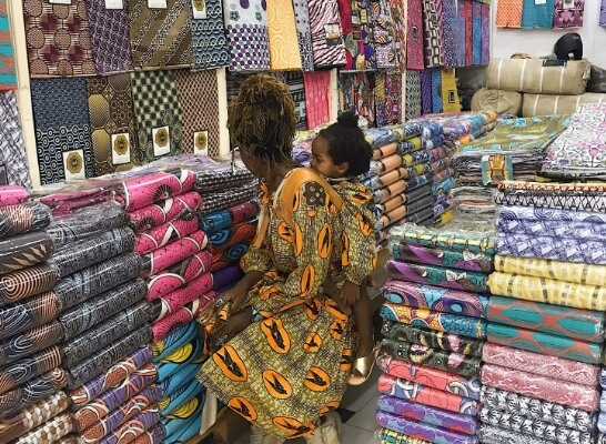 Benin used clothes_traditonal style