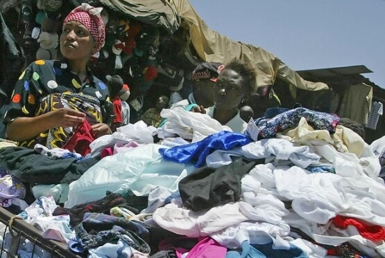 Mozambique Used Clothes_market
