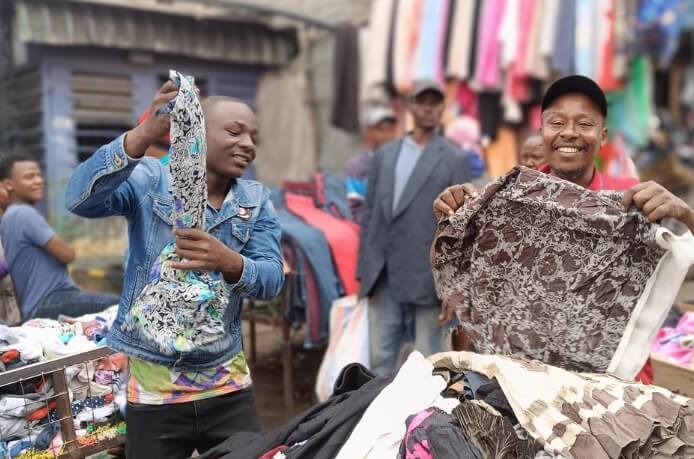 Mozambique Used Clothes_market shop