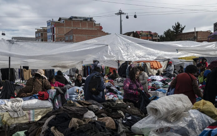 Bolivia used clothes_markert
