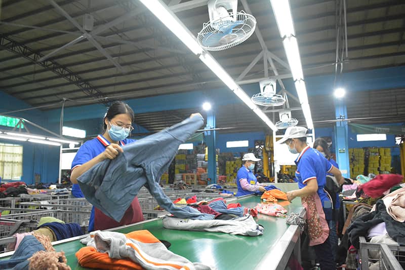 Guinea-Bissau used clothes_factory