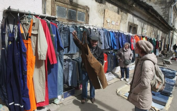 Ukraine used clothes_market
