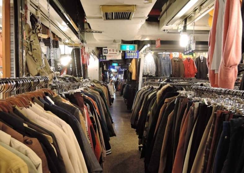Korea used clothes_market