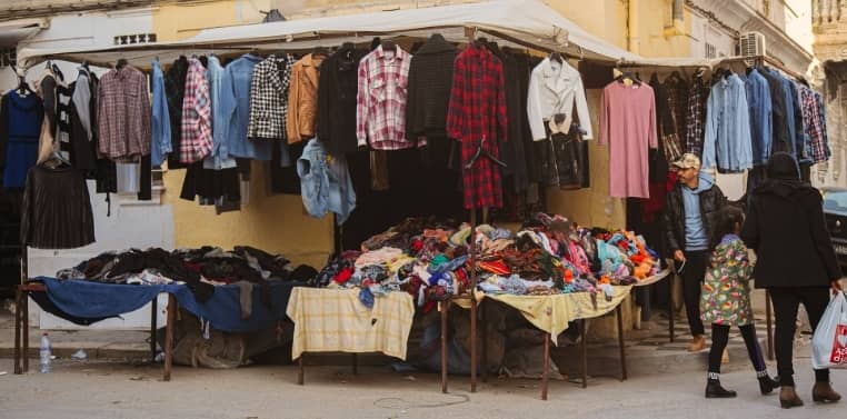 Tunisia used clothes_market
